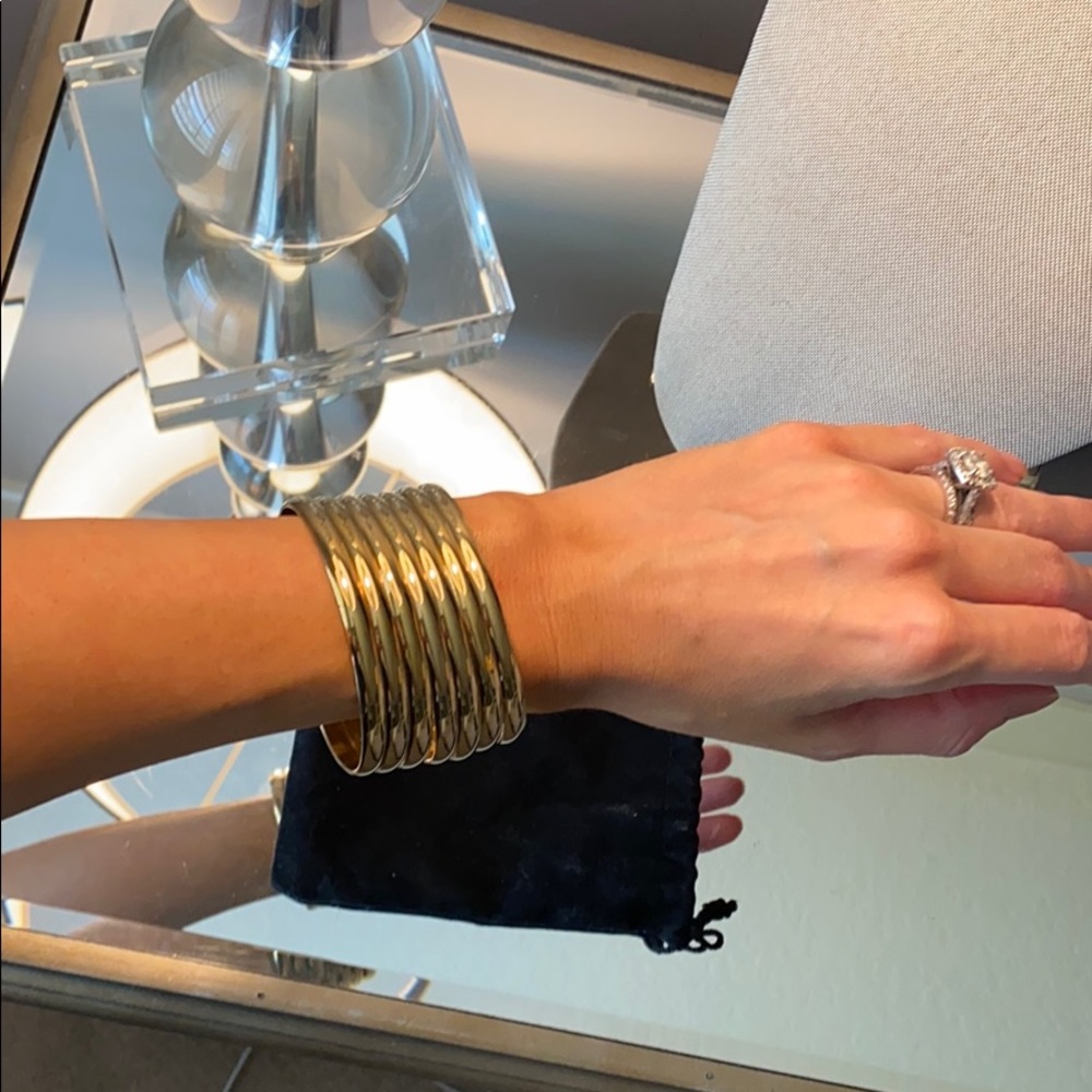 Gold bangles